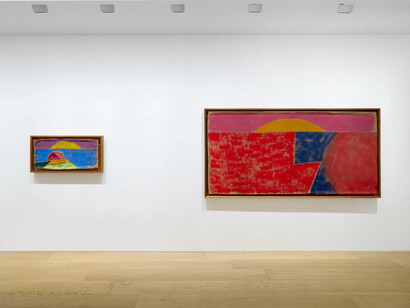 Alvaro Barrington, Soul to Seoul, exhibition view. Courtesy of Thaddaeus Ropac Gallery