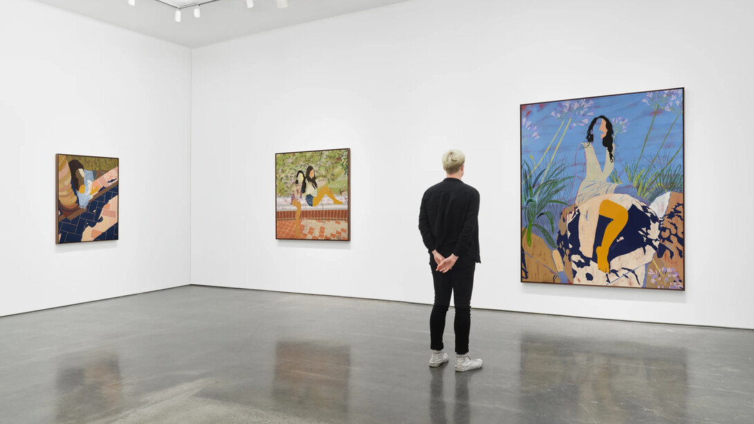 Anoushka Mirchandani, A house called tomorrow, exhibition view. Courtesy of Yossi Milo Gallery