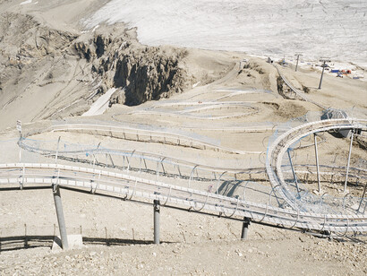 Guillaume Collignon, Alpincoaster, 160 x 60 cm, 2009 
