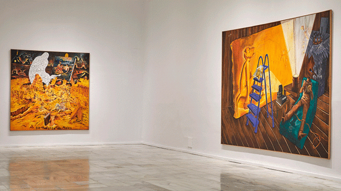 Jörg Immendorff. Courtesy of Museo Nacional Centro de Arte Reina Sofía