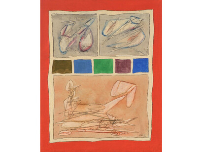 Achille Perilli. Courtesy of Galleria Tega