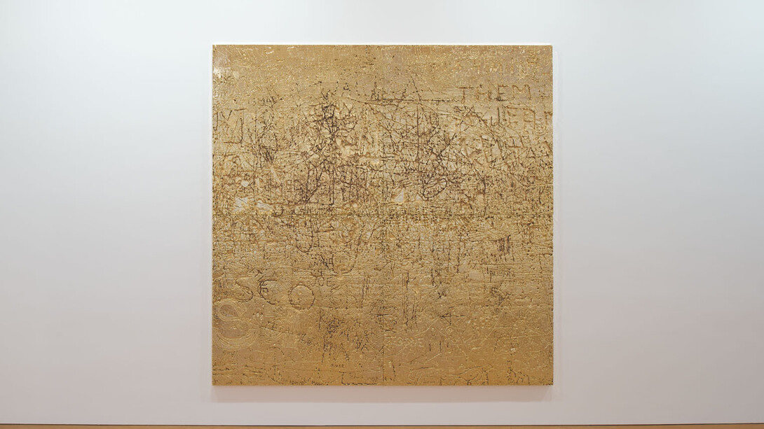 Installation view, 'Rudolf Stingel' at Gagosian Gallery Hong Kong, March 12 to May 9, 2015. Courtesy Gagosian Gallery.