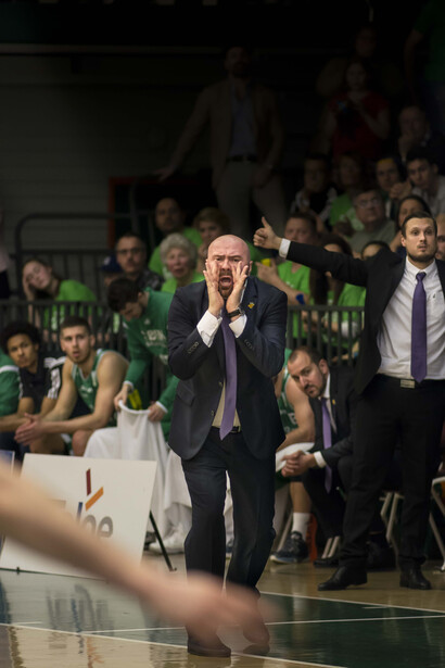 Vedran Bosnic and his assistant coach Ludwig Degernäs. Photo by David Nilsson Hamne