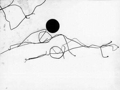 Mario Giacomelli, Poesie in cerca d'autore, 1990 ca, Stampa ai Sali d'argento, cm 30X40, Edizione Vintage, Courtesy Artistocratic.  
