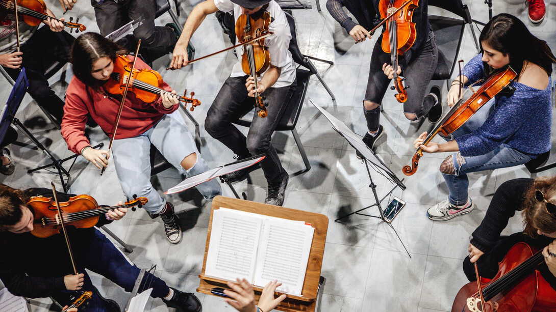 They couldn’t stop the music, ph. El Sistema Greece