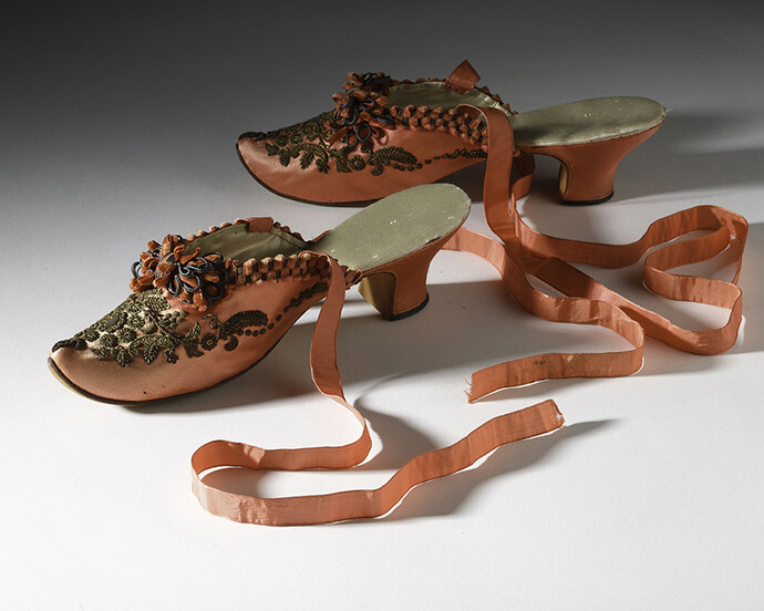 Boudoir slippers, French, 1880 – 1885