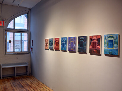 On the Wall. Courtesy of Carter Burden Gallery