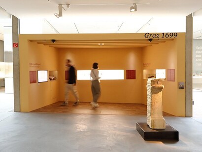 Graz 1699, exhibition view. Courtesy of Archaeology Museum