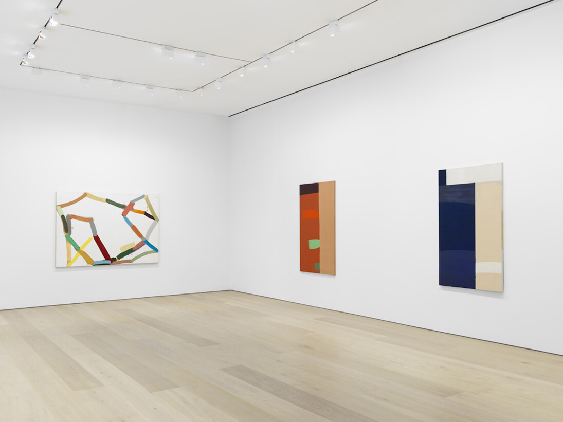 Al Taylor. Early Paintings, Exhibition view. Courtesy of David Zwirner