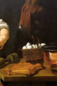 Young Woman in the Kitchen, Andrea Commodi  (1560–1638) 