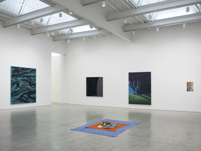 Installation view of "Matters of Pattern" at Skarstedt, Chelsea