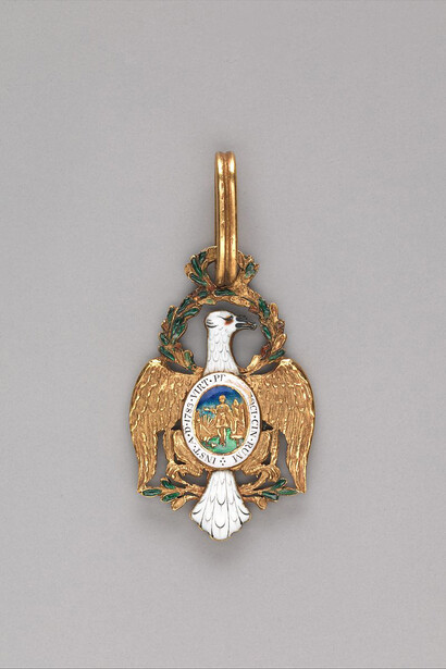 Badge of the Cincinnati Medal
ca. 1783
Designed by Pierre Charles L'Enfant