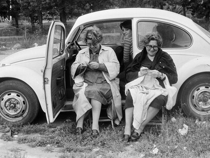 Letizia Battaglia, Lunedì di Pasquetta a Piano Battaglia, 1974 © Letizia Battaglia
