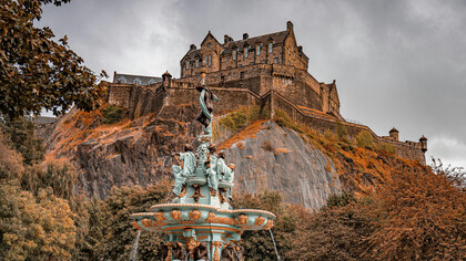 Edinburgh Castle, Edinburgh, Scotland, is one of the most famous locations in the capital. There has been a royal castle on the rock since the reign of Malcolm III in the 11th century