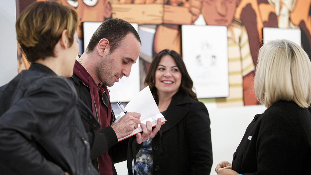 Zerocalcare. Courtesy of Maxxi