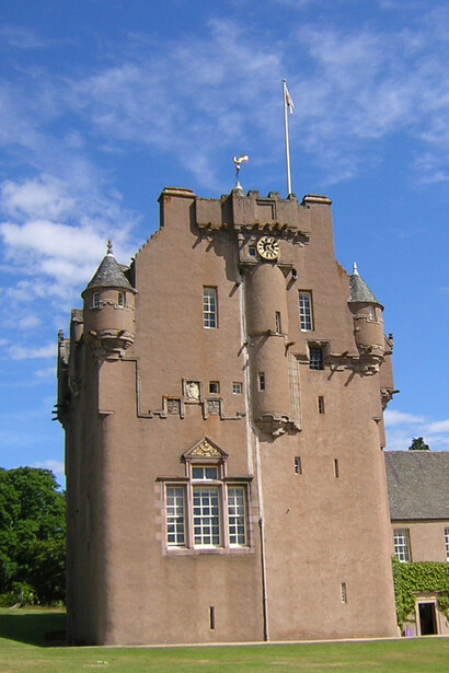 Giardino del Castello di Crathes, Scozia - Castello - Foto di Simonetta Sandri