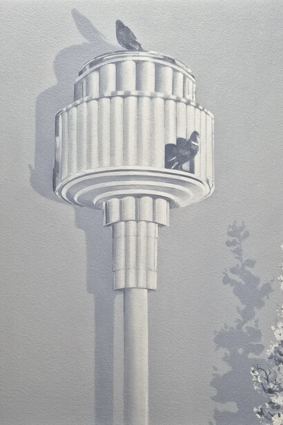 Niamh Porter, Birdhouse (detail), 2026. Courtesy of Taylor Galleries