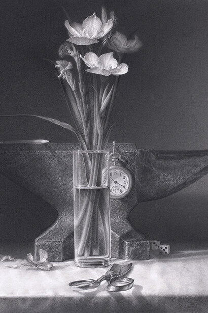 Skip Steinworth, Timepiece, 2022. Courtesy of LewAllen Galleries