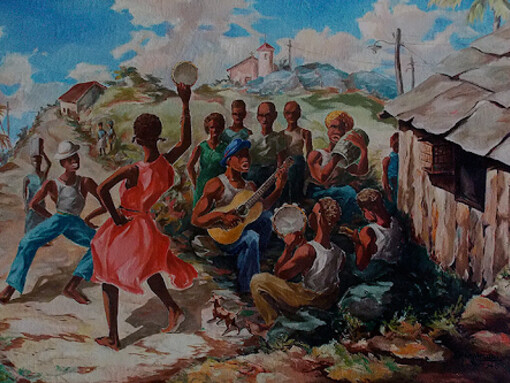 Representação das origens do Samba Brasileiro