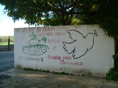 Murale per la pace