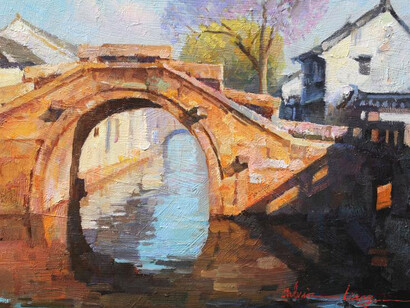 East Meets West. Courtesy of Trailside Galleries