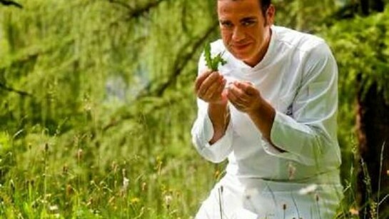 Marco Badalucci al lavoro. Foto di Giacomo Pompanin