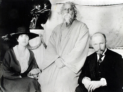 Hermann Keyserling e Rabindranath Tagore