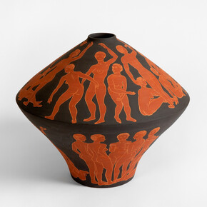 Santiago Calatrava, Untitled 2007, terracotta 49 x 41 x 41 cm © Santiago Calatrava, courtesy Marlborough Gallery, New York