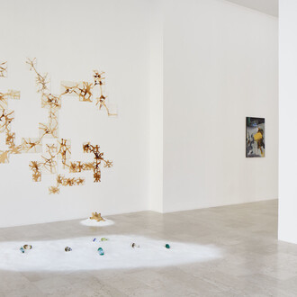 Various artists, An infrathin sight from east, exhibition view. Courtesy of P420 Gallery