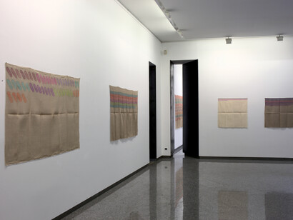 Silenzio: parla la pittura, allestimento