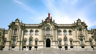 El Palacio de Gobierno del Perú, sede principal del poder ejecutivo