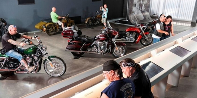 The Experience Gallery. Courtesy of Harley-Davidson Museum
