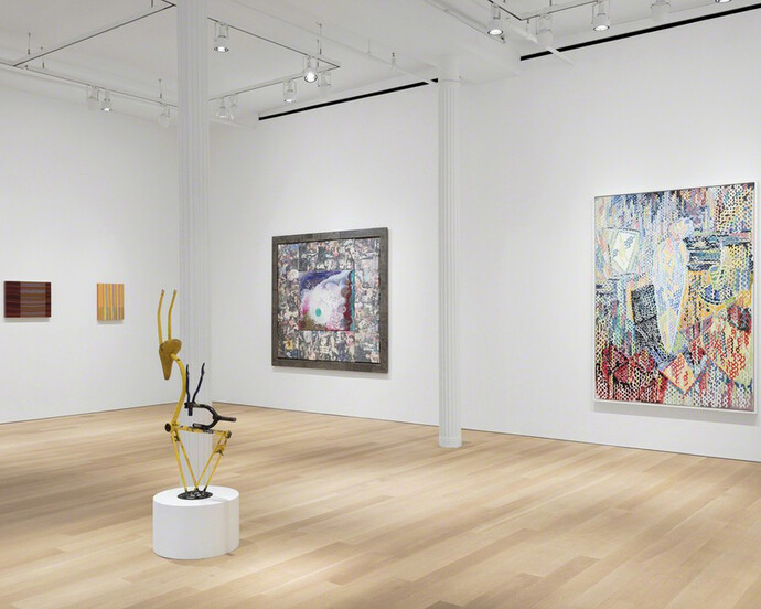 Walker Street Summer, Exhibition view. Courtesy of Alexander and Bonin