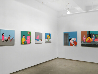 Joan Cornellà, Exhibition view. Courtesy of Josee Bienvenu Gallery