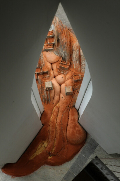 Dwelling by Charles Simonds. Courtesy of MAD Museum