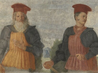 Romanino, Uomini d'arme di Casa Orsini, 1508-1509