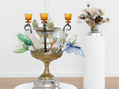 Stephané Edith Conradie, Ontwortel, vue de l'exposition. Avec l'aimable autorisation de Ceysson et Bénétière