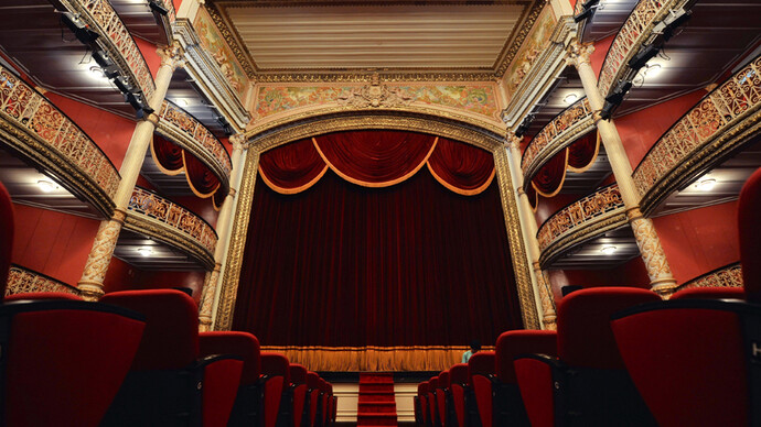 Teatro de Santa Isabel, Recife. Pronto para o espetáculo © Marcelo Lyra