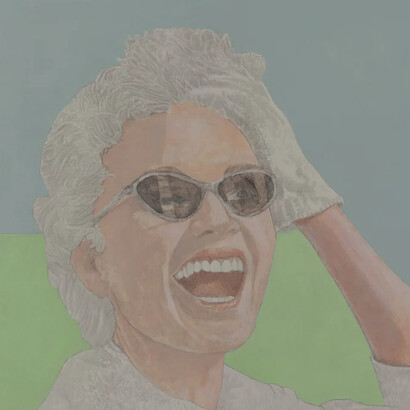 Jerry Kearns, Sarah (detail), 2025. Courtesy of Frosch&Co