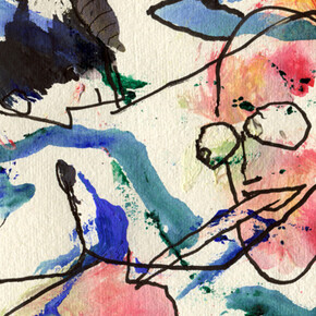 Ramuntcho Matta
dessin du jour, 2018
encre et aquarelle sur papier
15 x 21 cm

