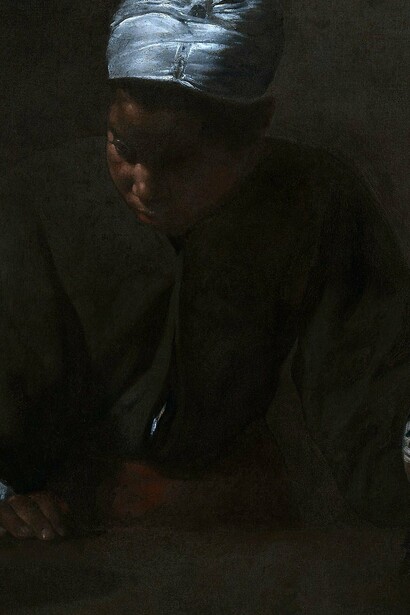 Versión de "la escena de cocina" exhibida en el Art Institute of Chicago, Estados Unidos