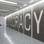 View of the exhibition of Avelino Sala "Walk to the end of the world". Image courtesy of ADN Gallery