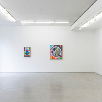 Lamar Peterson, The view from outside, exhibition view. Courtesy of Federicks & Freiser 