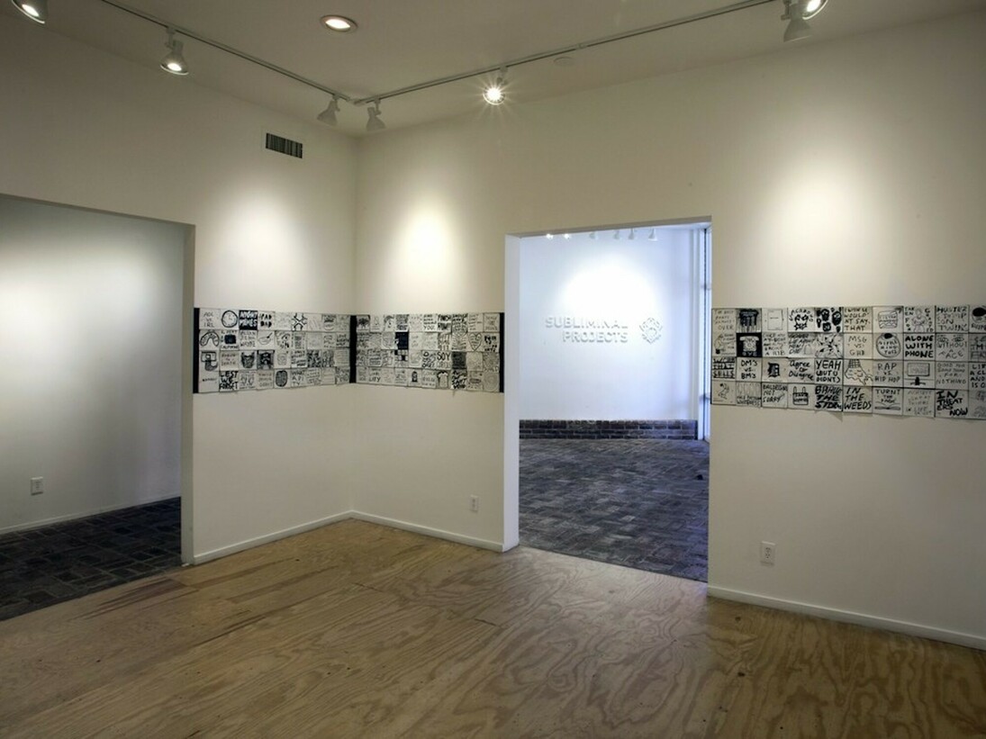 Mixed Feelings, Exhibition view. Courtesy of Subliminal Projects