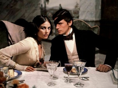 Claudia Cardinale e Alain Delon in una scena de "Il Gattopardo"  
