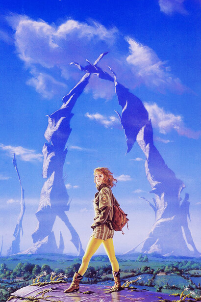 Michael Whelan-Ilustración para la Serie de la Fundación