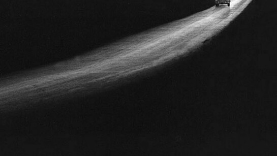 George Tice, Country Road, Lancaster, PA, 1961