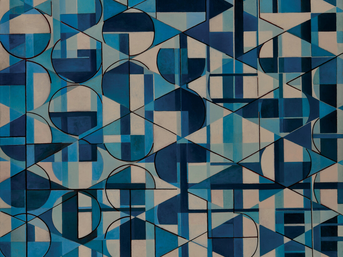 Maurice Golubov (1905-1987), Untitled Abstract, 1966, Oil on canvas, 32 x 40 inches (81.28 x 101.6 cm)