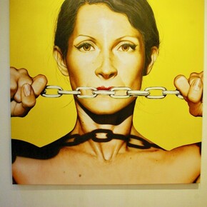Victor Rodriguez, New Mexican Psychorealism, Exhibition view. Courtesy of Galerie Benjamin Eck