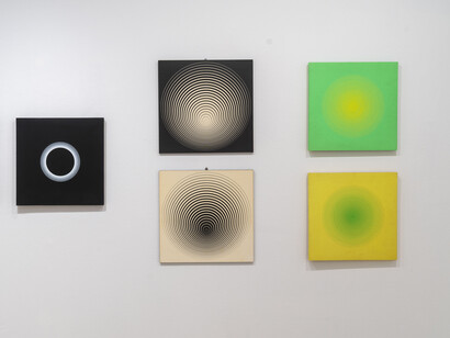 Marianna Gelussi, Beyond the circle, exhibition view. Courtesy of Peggy Guggenheim Collection